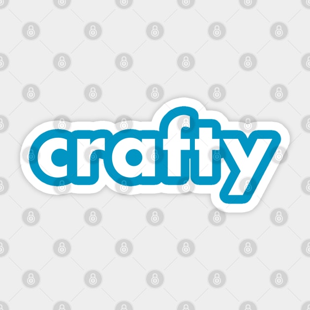 crafty Sticker by foxfalcon